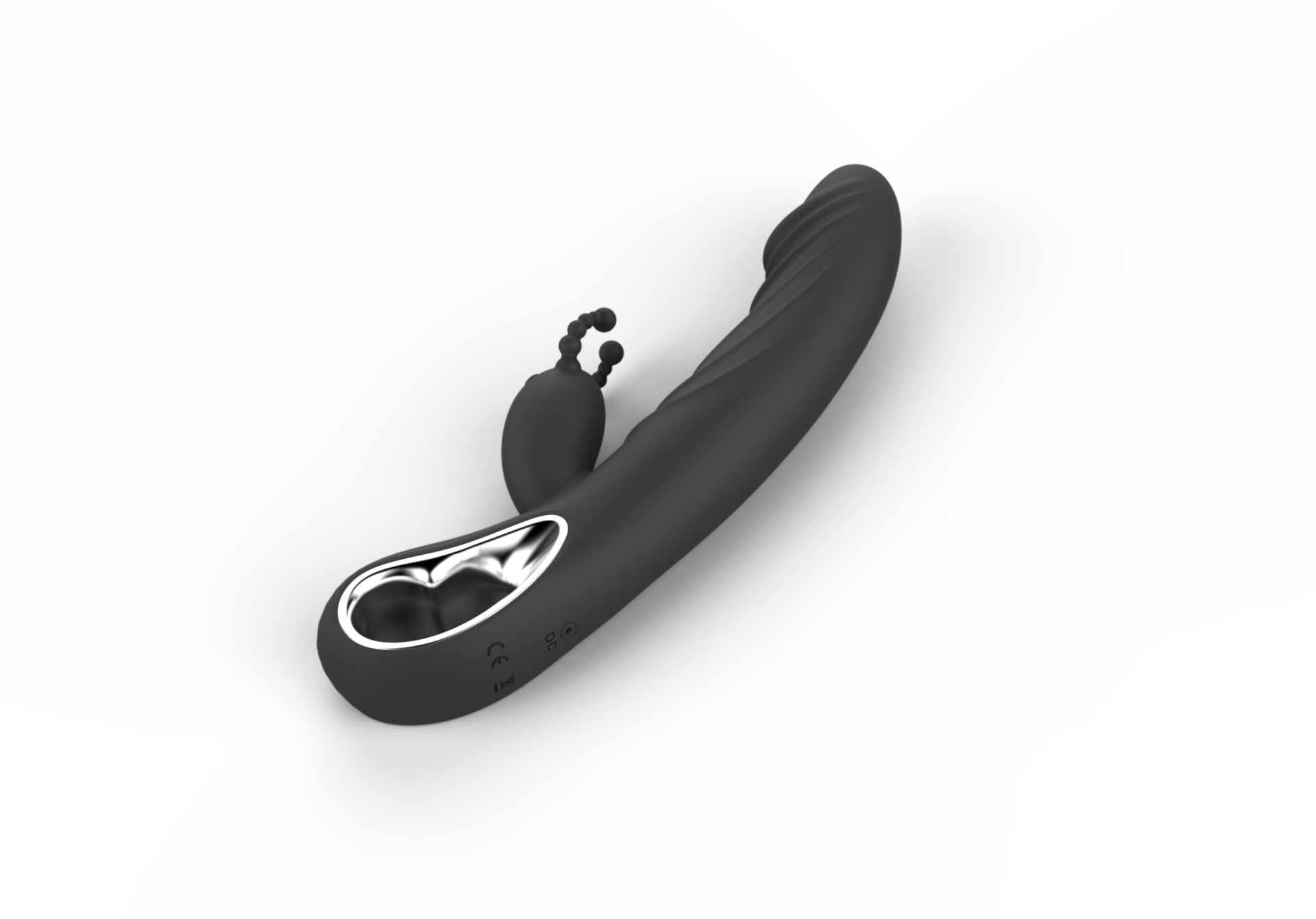 Erolab Cheeky Bunny G-spot & Clitoral Massager Black (ZYCP01b)