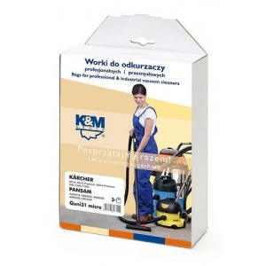 K&M KM-QUNI31.A Dust bags for vacuumcleaner KARCHER / MAKITA