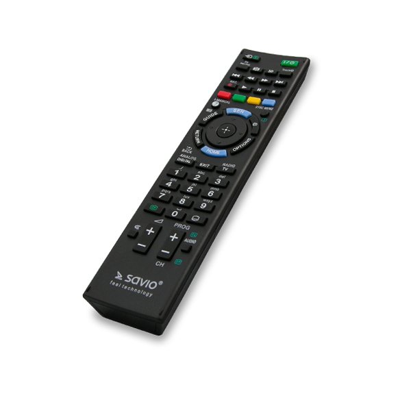 Savio RC-08 Universal Remote For Sony TV Black