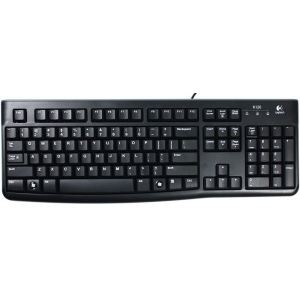 Logitech K120 Business OEM клавиатура USB Черная (ENG)