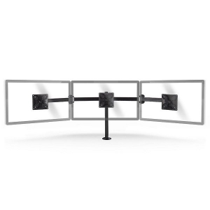 Nedis ERGOTMM100BK Table mount for 3 monitor up to 14-24 "