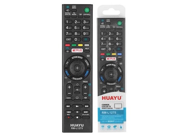 Lamex LXH1275 TV remote control Sony LCD NETFLIX 3D RM-L1275