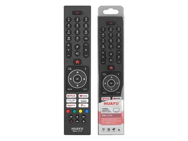 Lamex LXH1772 TV remote control TV LCD VESTEL RM-L1772 SMART / NETFLIX / YOUTUBE / PRIME VIDEO / RAKUTEN