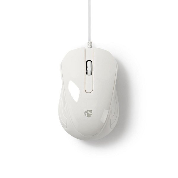 Nedis MSWD300WT Optical mouse 1000 DPI