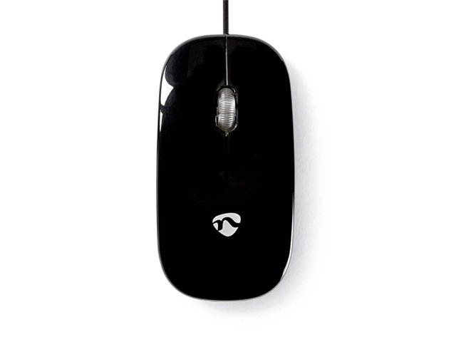 Nedis MSWD200BK Optical mouse 1000 DPI