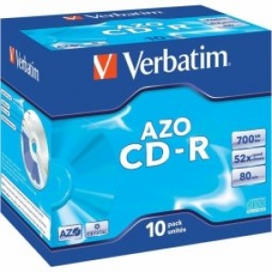 Verbatim Blank CD-R AZO 700MB 1x-52x