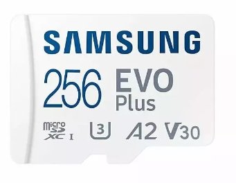 Samsung Evo Plus 256 GB MicroSDXC UHS-I Class 10 memory card