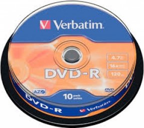 Verbatim Матрицы DVD-R AZO 4.7GB 16x Дополнительная защита / 10 Pack Spindle