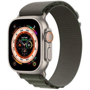 Apple Watch Ultra GPS + Cellular 49mm Alpine Loop M, green (MQFN3EL/A)
