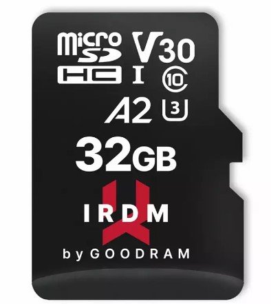 Goodram 32GB  IRDM MicroSDXC Memory card + Adapter