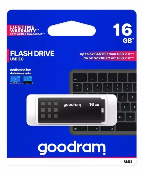 Goodram 16GB UME3 USB 3.0 Flash Memory