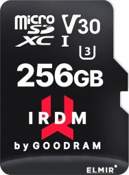 Goodram IRDM MicroSDXC 256GB Memory Card + Adapter