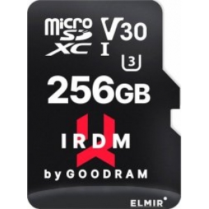 Goodram IRDM MicroSDXC 256GB Memory Card + Adapter