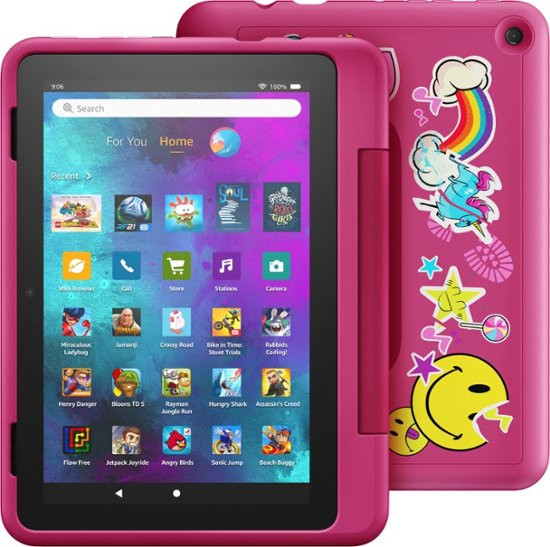 Amazon Fire HD 8 32GB Kids Pro 2022, rainbow universe