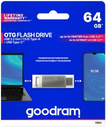 Goodram 64GB ODA3 USB 3.2 Flash Memory