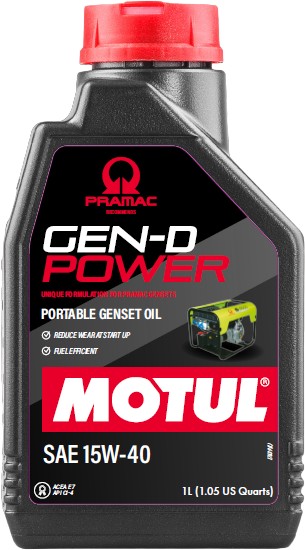 MOTUL GEN-D POWER 15W40 GENERAATORIÕLI 1L (MINERAAL)