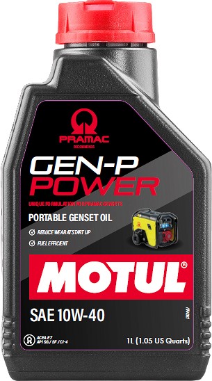 MOTUL GEN-P POWER 10W40 GENERAATORIÕLI 1L (POOLSÜNT.)