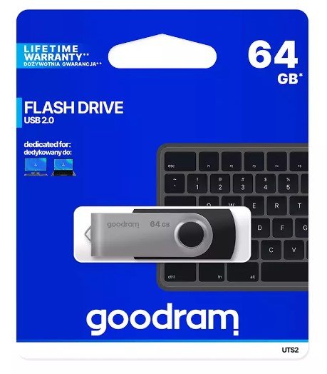 Goodram 64GB UTS2 USB 2.0 Флеш Память