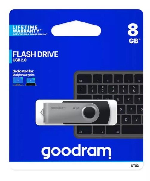 Goodram 8GB UTS2 USB 2.0 Флеш Память