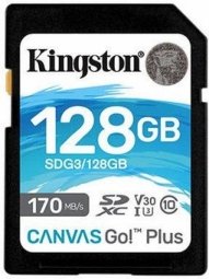Kingston 128GB Canvas GO Plus Memory Card