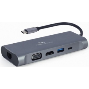 Gembird USB Type-C Multi-Port Adapter + Card Reader