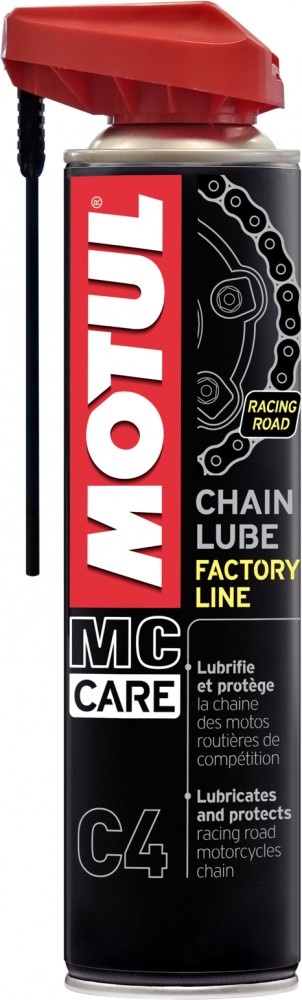 MOTUL C4 CHAIN LUBE FACTORY LINE KETIÕLI 400ML / AE DUAL SPRAY