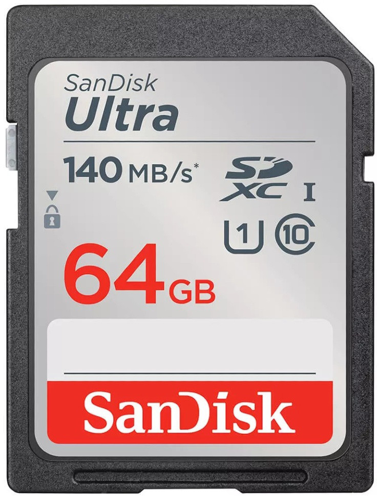 Sandisk mälukaart SDXC 64GB Ultra 140MB/s UHS-I
