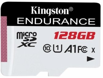 Kingston 128GB High Endurance MicroSDXC Memory Card