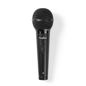 Nedis MPWD25BK Wired microphone / Detachable cable 5m