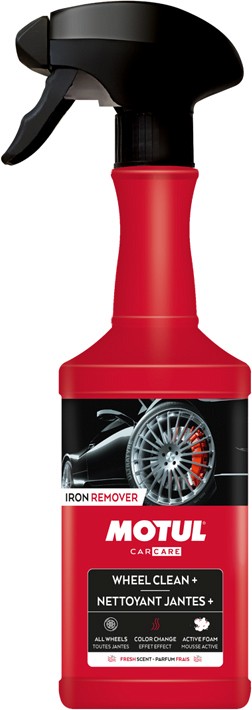 MOTUL WHEEL CLEAN+ VELJEPESUAINE  /  LENDROOSTE EEMALDUSAINE 500ML / PIHUSTI (CARCARE)