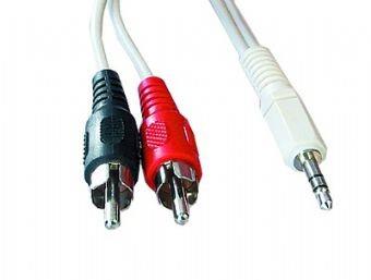 CABLE AUDIO 3.5MM TO 2RCA 1.5M/CCA-458 GEMBIRD