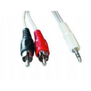 CABLE AUDIO 3.5MM-2PHONO 2.5M/CCA-458-2.5M GEMBIRD
