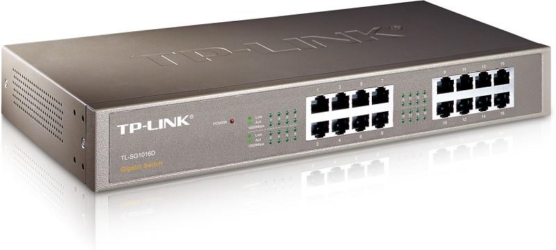 NET SWITCH 16PORT 1000M/TL-SG1016D TP-LINK