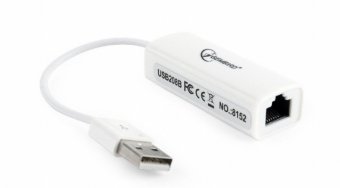 Gembird NIC-U2-02 LAN Adapter USB 2.0