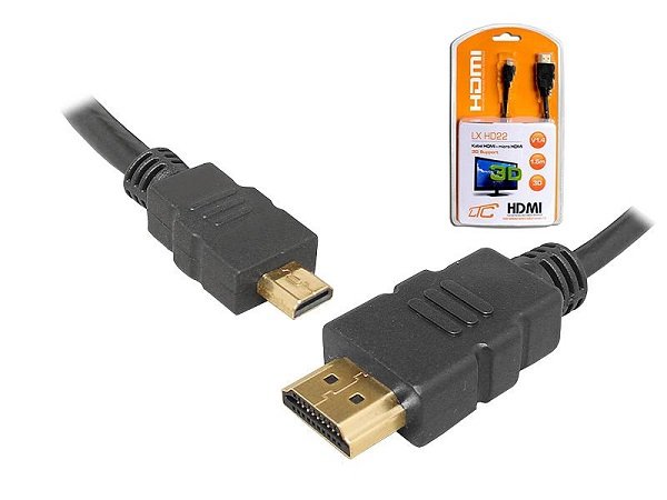LTC HDMI-Micro HDMI v1.4 Cable 1.5m