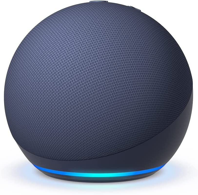 Amazon Echo Dot 5, deep sea blue