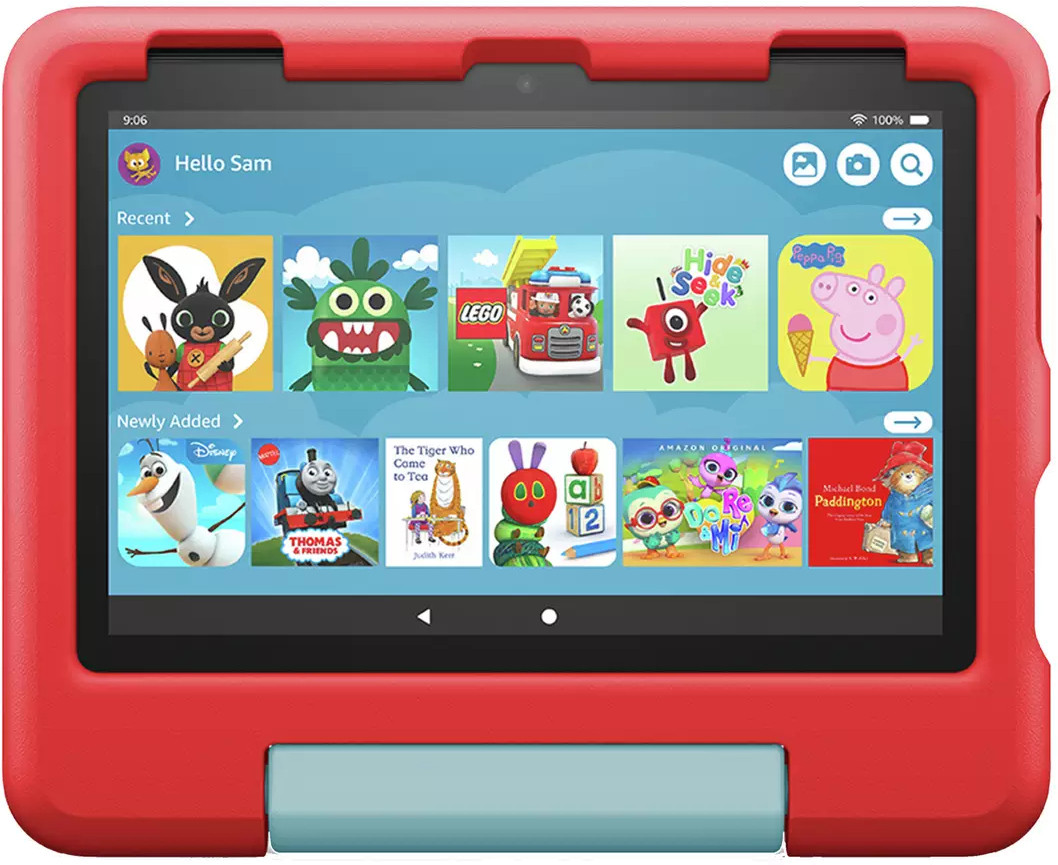 Amazon Fire HD 8 Kids 32GB 2022, punane