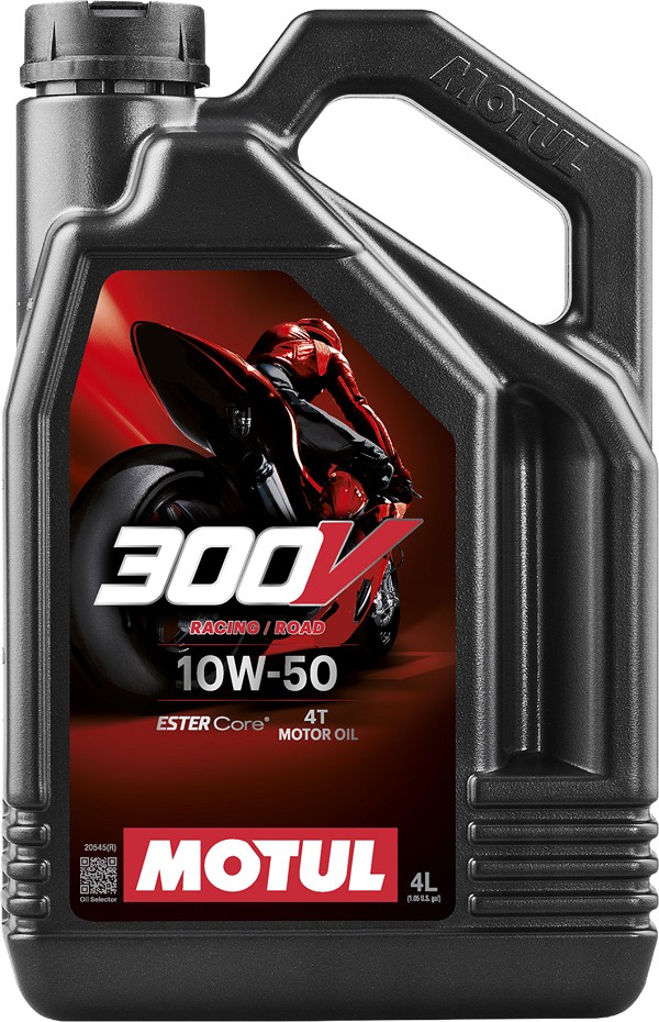 MOTUL 300V FACTORY LINE ROAD RACING 10W50 4L