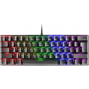 Mars Gaming MK60BRUS Gaming Mechanical Keyboard RGB / Brown Switch / US
