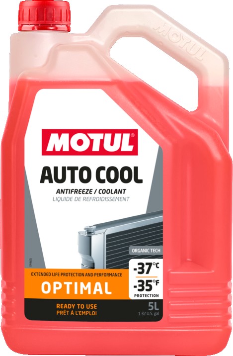 MOTUL AUTO COOL OPTIMAL -37°C JAHUTUSVEDELIK ORANZ 5L