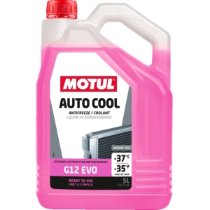 MOTUL AUTO COOL G12 EVO -37°C JAHUTUSVEDELIK ROOSA 5L