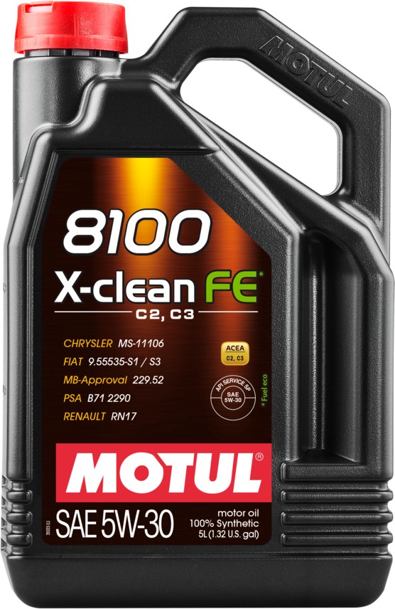 MOTUL 8100 X-CLEAN FE 5W30 C2 / C3 5L