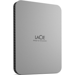 Lacie внешний жесткий диск 1TB Mobile Drive USB-C (2022), moon silver