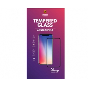 Mocco Full Face / Full Glue Tempered Glass  Coveraged with Frame for Xiaomi Redmi 10C / Redmi 12C / Poco C40