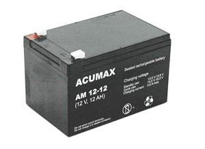 BATTERY 12V 12AH VRLA/AM12-12 ACUMAX EMU