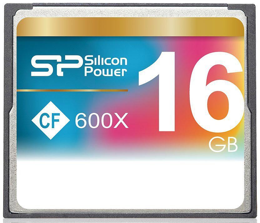 Silicon Power mälukaart CF 16GB 600x