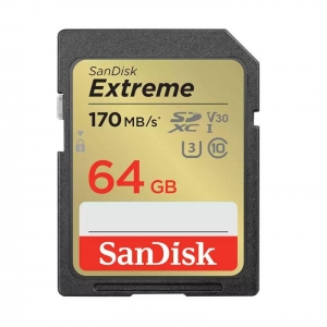 SanDisk Extreme Memory Card SDXC 64GB