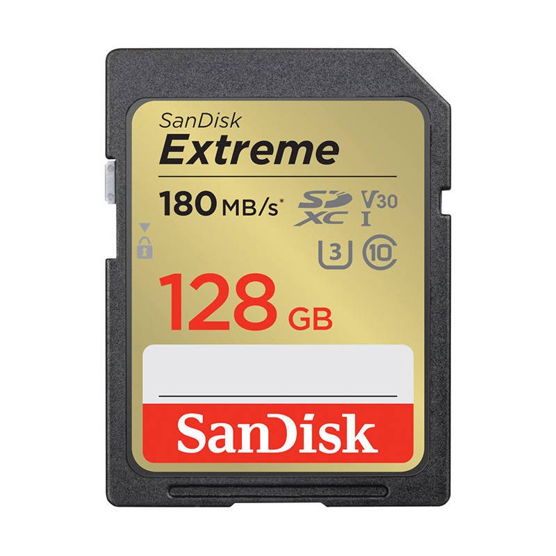 SanDisk Extreme Memory card SDXC 128 GB