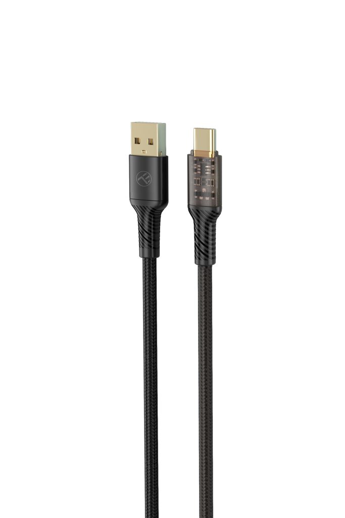 Tellur Data Cable USB to Type-C 3A 100cm Black