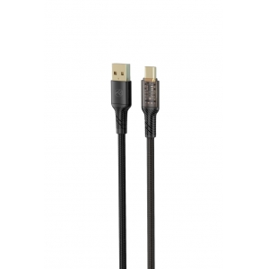 Tellur Data Cable USB to Type-C 3A 100cm Black